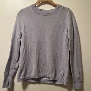 J. Crew Cashmere Light Blue Long Sleeve Sweater